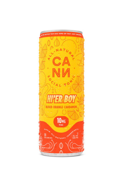 Cann Lemon Lavender 10mg THC 4pk 12oz cans - Surdyk's