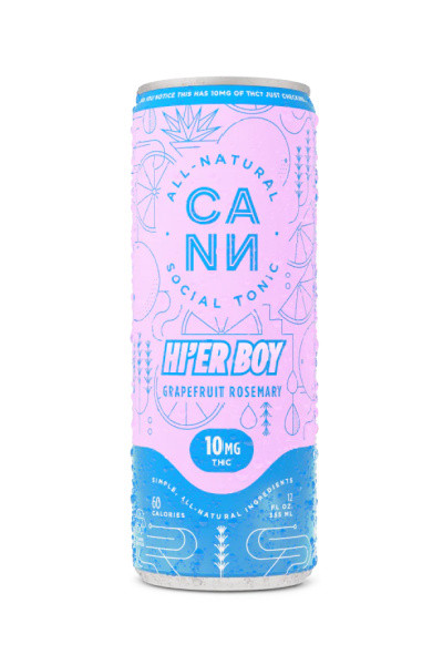 Cann Lemon Lavender 10mg THC 4pk 12oz cans - Surdyk's