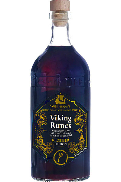 Dansk Mjød Viking Runes Nordic Honey Wine with Sour Cherries & Tasmanian Pepper
