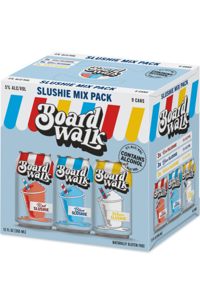 Boardwalk Slushie Mix Pack Variety 9pk 12oz cans - Surdyk's
