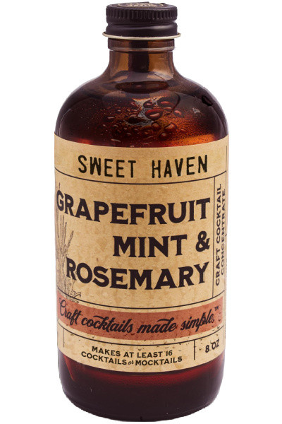 Sweet Haven Tonics Lemon Basil & Lavender Cocktail Concentrate 8oz