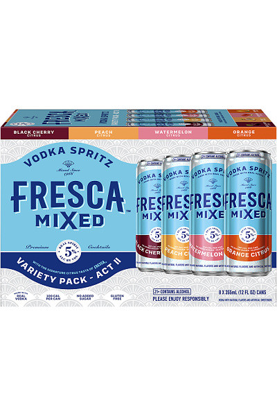 Fresca Mixed Vodka Spritz Variety Pack Act II 8pk 12oz cans - Surdyk's