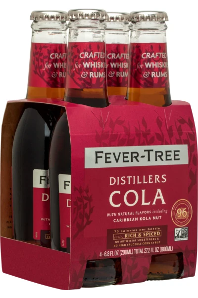 Fever-Tree Distillers Cola 4pk 200mL bottles