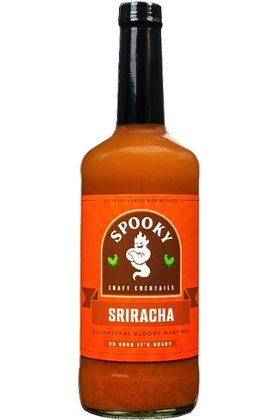 Spooky Sriracha Bloody Mary Mix 32oz bottle