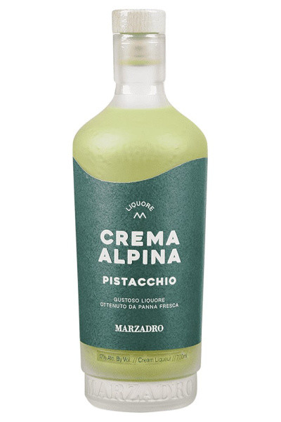 Marzadro Crema Alpina Pistacchio Cream Liqueur 700ml Gustoso