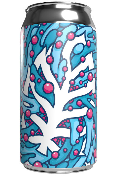 Lupulin Mixed Berry Hop Water 4pk 16oz cans