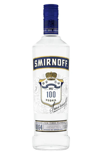 Smirnoff Vodka 100 proof