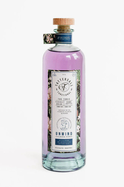 Tattersall Unwind Calming Tonic THC, CMD, CBN 50mg 750ml