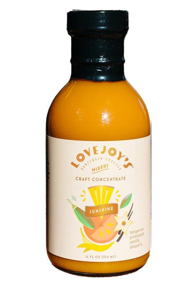 Lovejoy's Sunshine Craft Concentrate Mimosa Mixer 12oz bottle