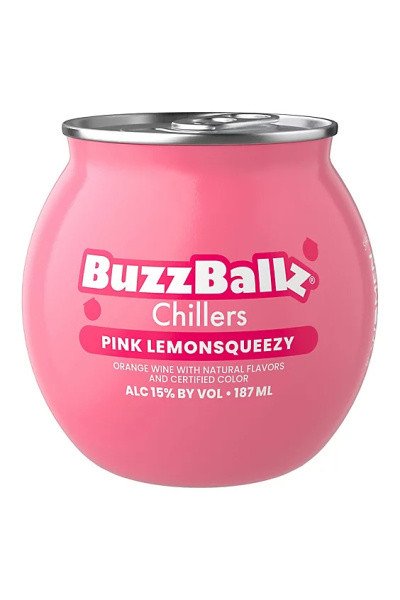 BuzzBallz Chillers Pink Lemon Squeezy 187ml - Surdyk's