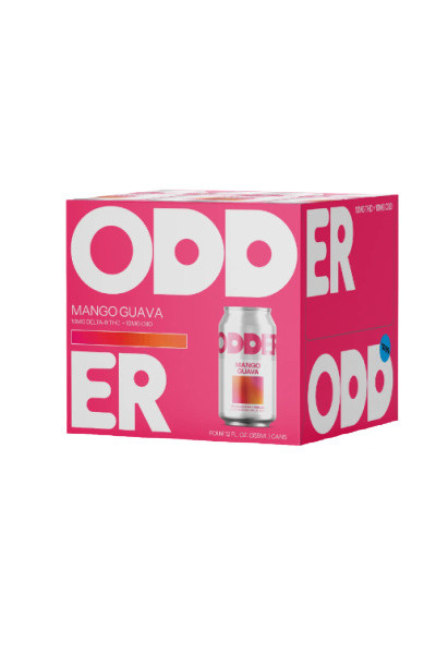 Odder Mango Guava 10mg THC 10mg CBD 4pk 12oz Cans