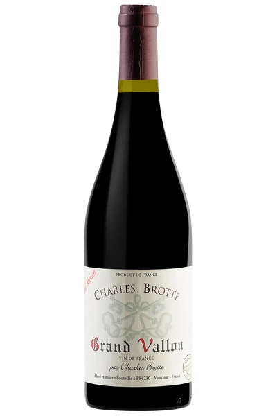 Charles Brotte Grand Vallon Syrah Vin de France