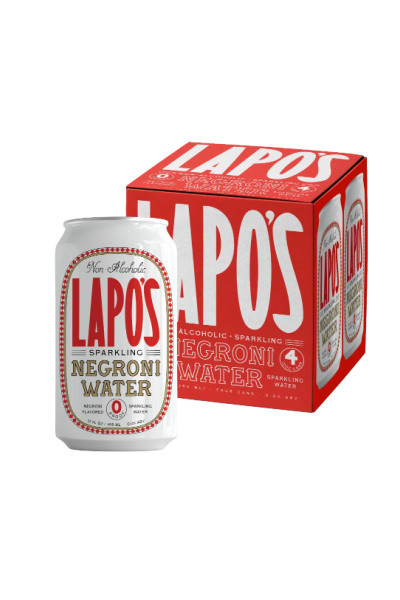Lapo's Negroni Water 4pk non alcoholic
