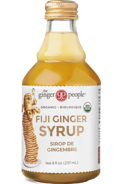 The Ginger People Organic Fiji Ginger Syrup 8oz bottle