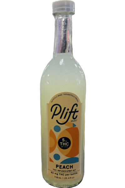 Plift Select Peach Spirit Alternative 83mg THC 750ml bottle