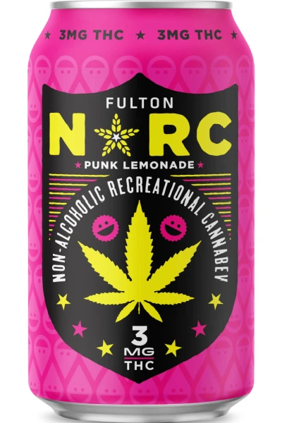 Fulton N*RC Punk Lemonade 3mg THC 4pk 12oz cans
