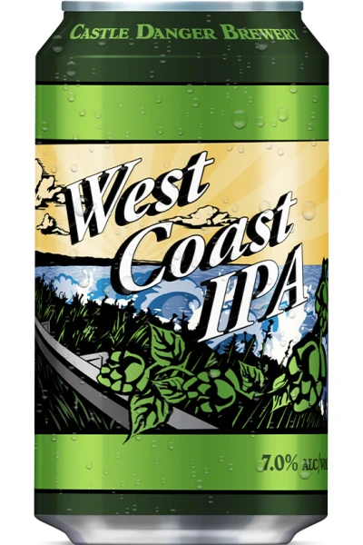 Castle Danger West Coast IPA 6pk 12oz cans
