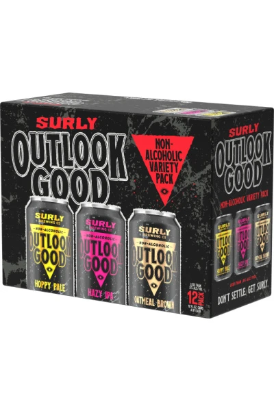Surly Outlook Good Non-Alcoholic Variety 12pk 12oz cans