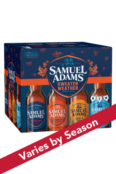 Sam Adams Fall Variety Pack 2024 Sam Adams Variety 12pk cans - Surdyk's