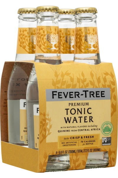 Fever-Tree Tonic Water 4pk 200mL bottles