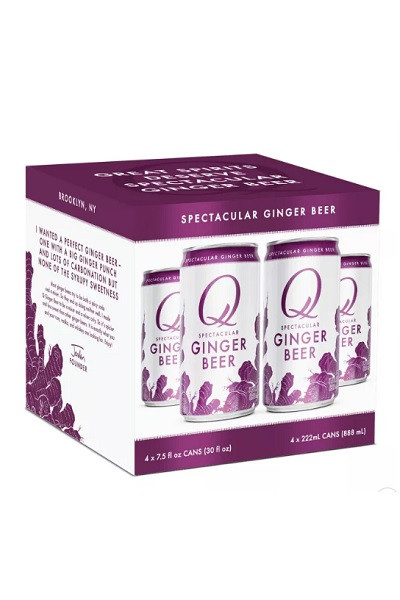 Q Spectacular Ginger Beer 4pk cans