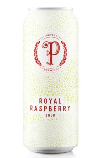 Pryes Royal Raspberry 4pk 16oz cans