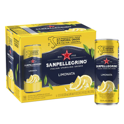 San Pellegrino Limonata 6 pack cans