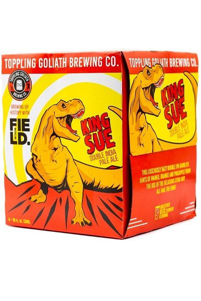 Toppling Goliath King Sue Double IPA 4pk 16oz cans