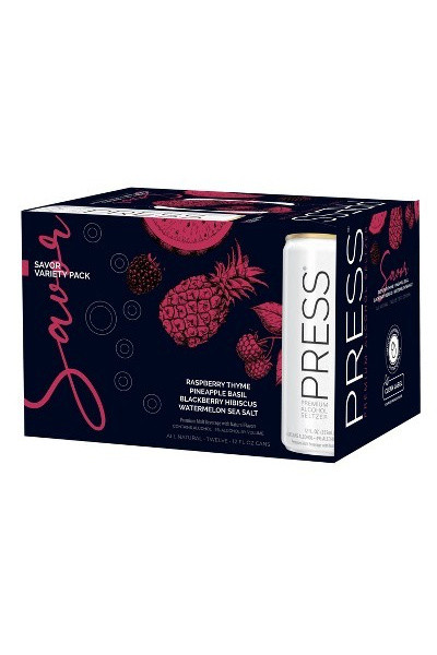 Press Seltzer #2 Savor Variety 12pk cans - Surdyk's
