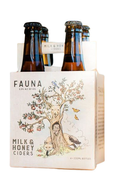 Milk & Honey Fauna Dry Cider 4pk bottles