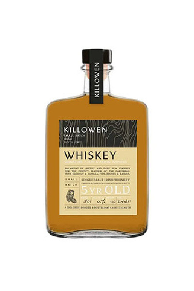 Killowen 5 Year Rum & Raisin Irish Whiskey 375ml