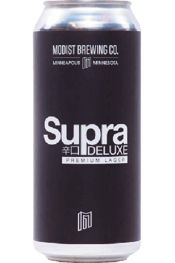 Modist Supra Deluxe Premium Japanese Style Lager 4pk 16oz cans