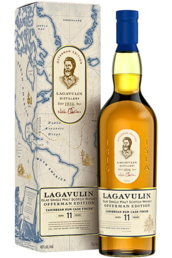 [限定] <日本未発売 >ラガブーリン Offerman Edition 11年 Lagavulin Offerman Edition Aged 11 Years Caribbean Rum Cask - Surdyk's