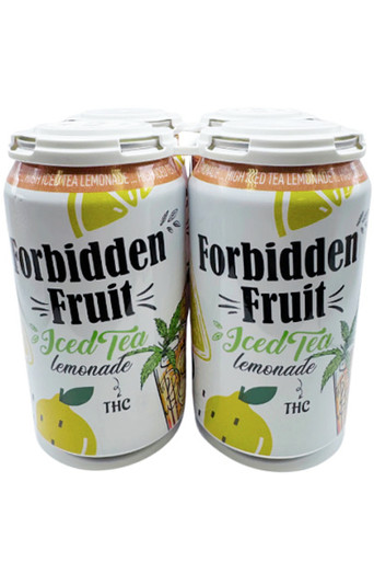 Forbidden Fruit Iced Tea Lemonade 10mg THC 4pk cans - Surdyk's