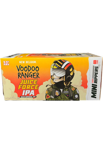 New Belgium Voodoo Ranger Mini Rippers Juice Force IPA 8pk 7.5oz