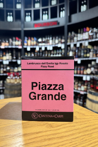 Piazza Grande Rosé Lambrusco 4pk 250ml cans - Surdyk's