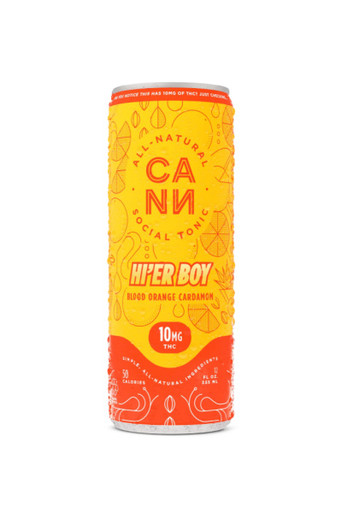 Cann Blood Orange Cardamom 10mg THC 4pk 12oz cans - Surdyk's