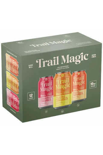Trail Magic 10mg THC Iced Tea & Lemonade Variety 12pk 12oz cans - Surdyk's