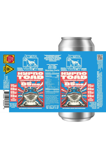 Junkyard Hypno Toad Hawaiian Rush 10mg THC 4pk 16oz cans - Surdyk's