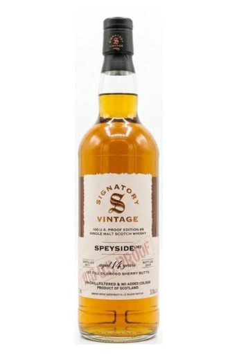 Signatory Vintage (M) Macallan 14 Year Single Malt Scotch 100