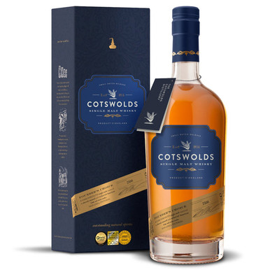 Cotswolds Founder's Choice Single Malt Whisky bottle