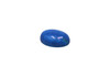 Dyed Blue Jade Polished 10x14mm Oval Cabochon