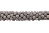 Lepidolite Matte 8mm Round