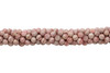 Rhodochrosite Polished 6mm Round - Argentina