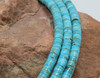Kingman Turquoise Polished 6-6.5mm Heishi