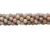 Sunstone Polished 6mm Faceted Round - Coated