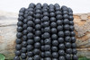 Black Lava Rock 8mm Round