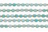Amazonite Polished 6mm Prism Rondelle