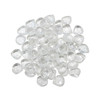 Crystal Quartz Polished 7mm Faceted Briolette Bead