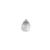 Crystal Quartz Polished 8x11mm Faceted Drop Bead
